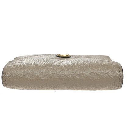 Louis Vuitton Zoe Wallet Monogram Empreinte Leather, BEIGE, LEATHER, Wallets