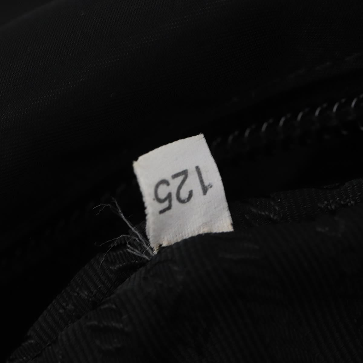 Prada Vintage Boston Bag Nylon, Black, Nylon, Travel Bag
