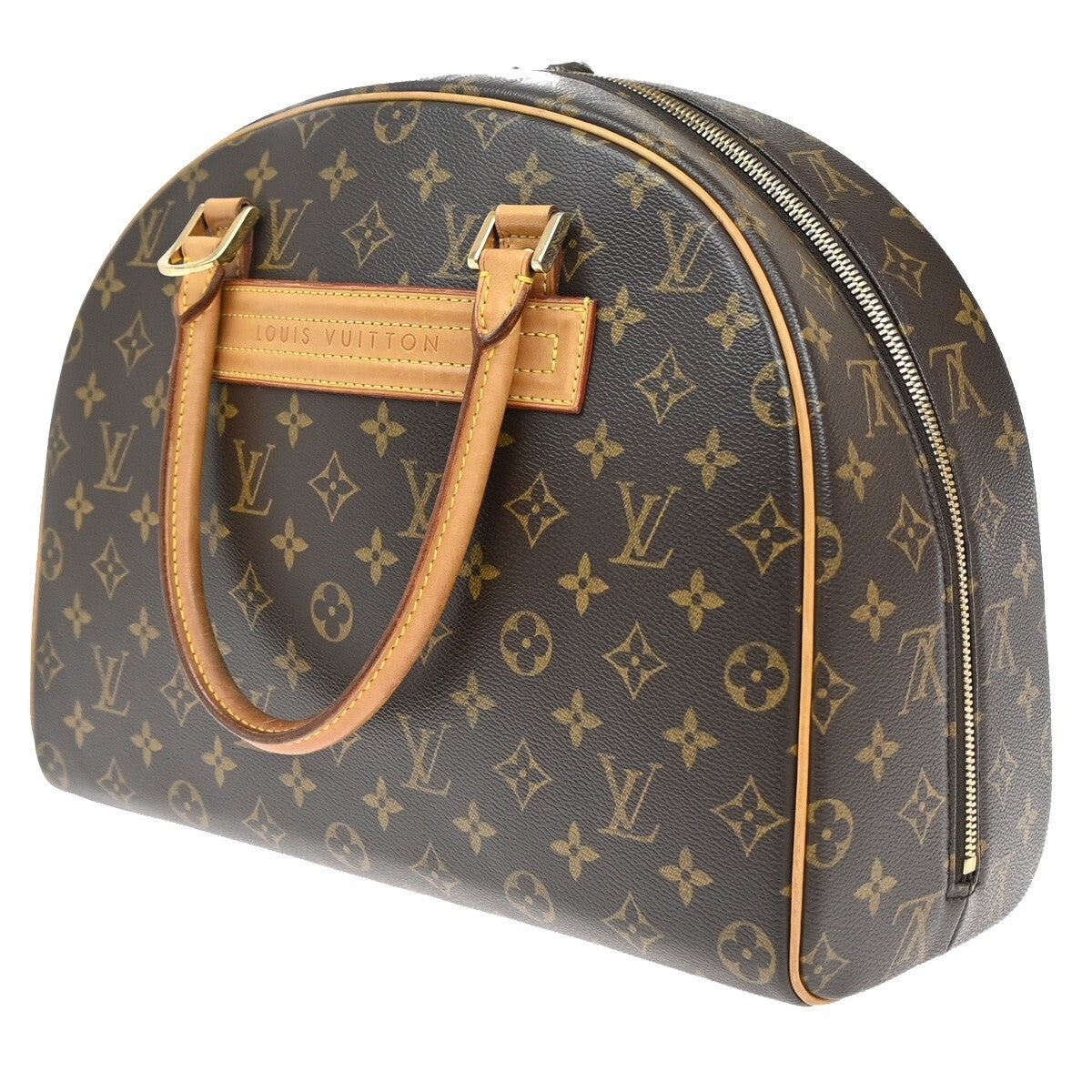 Louis Vuitton Nolita Handbag Monogram Canvas, BROWN, CANVAS, Handbag