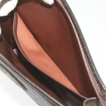 Burberry Nova check Pochette Canvas, BLACK, CANVAS, Clutche & pouche