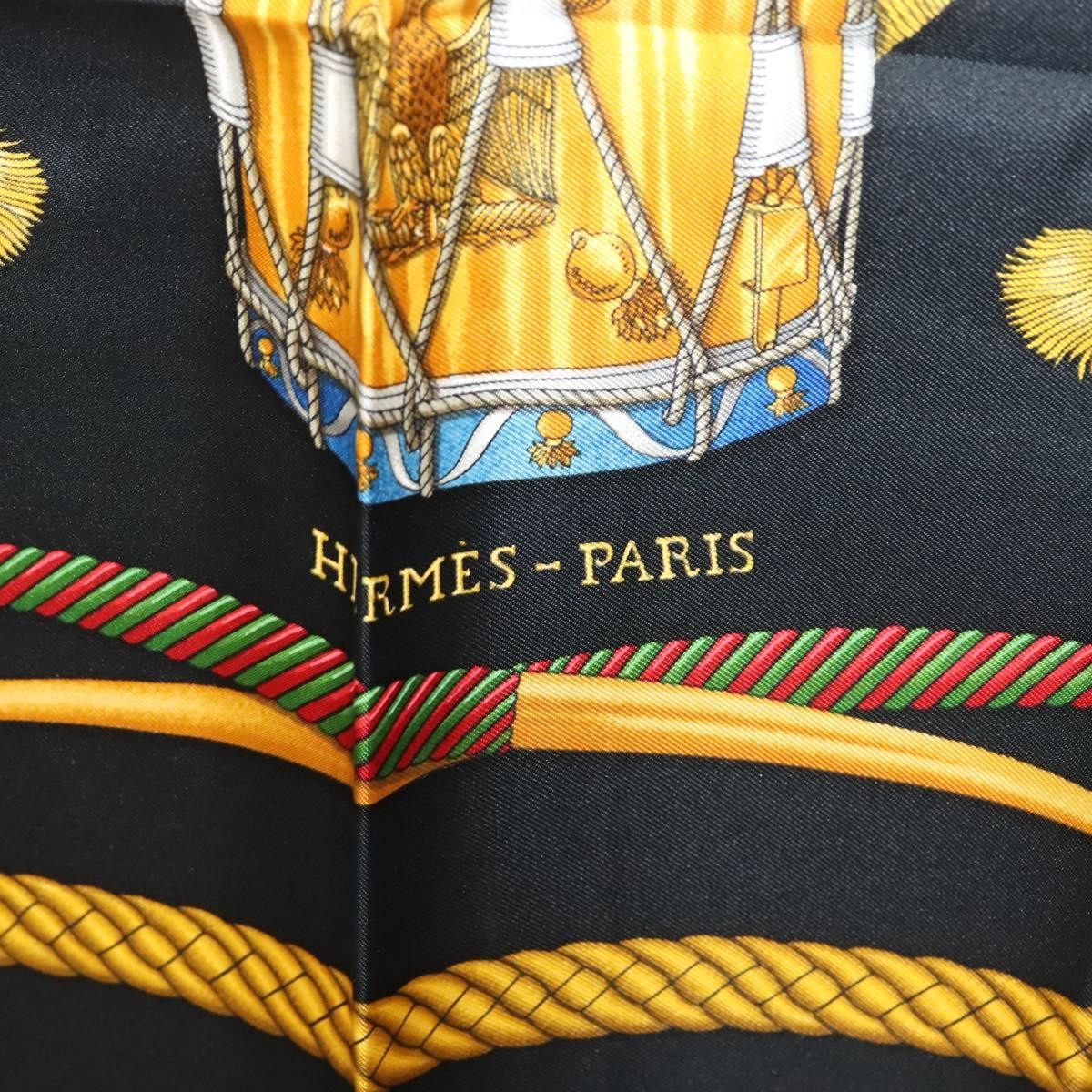 Hermes Carré 90 Silk multicolor, BLACK, SILK, Scarve & shawl