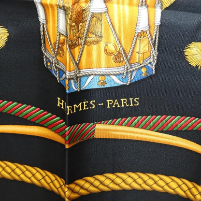 Hermes Carré 90 Silk multicolor, BLACK, SILK, Scarve & shawl