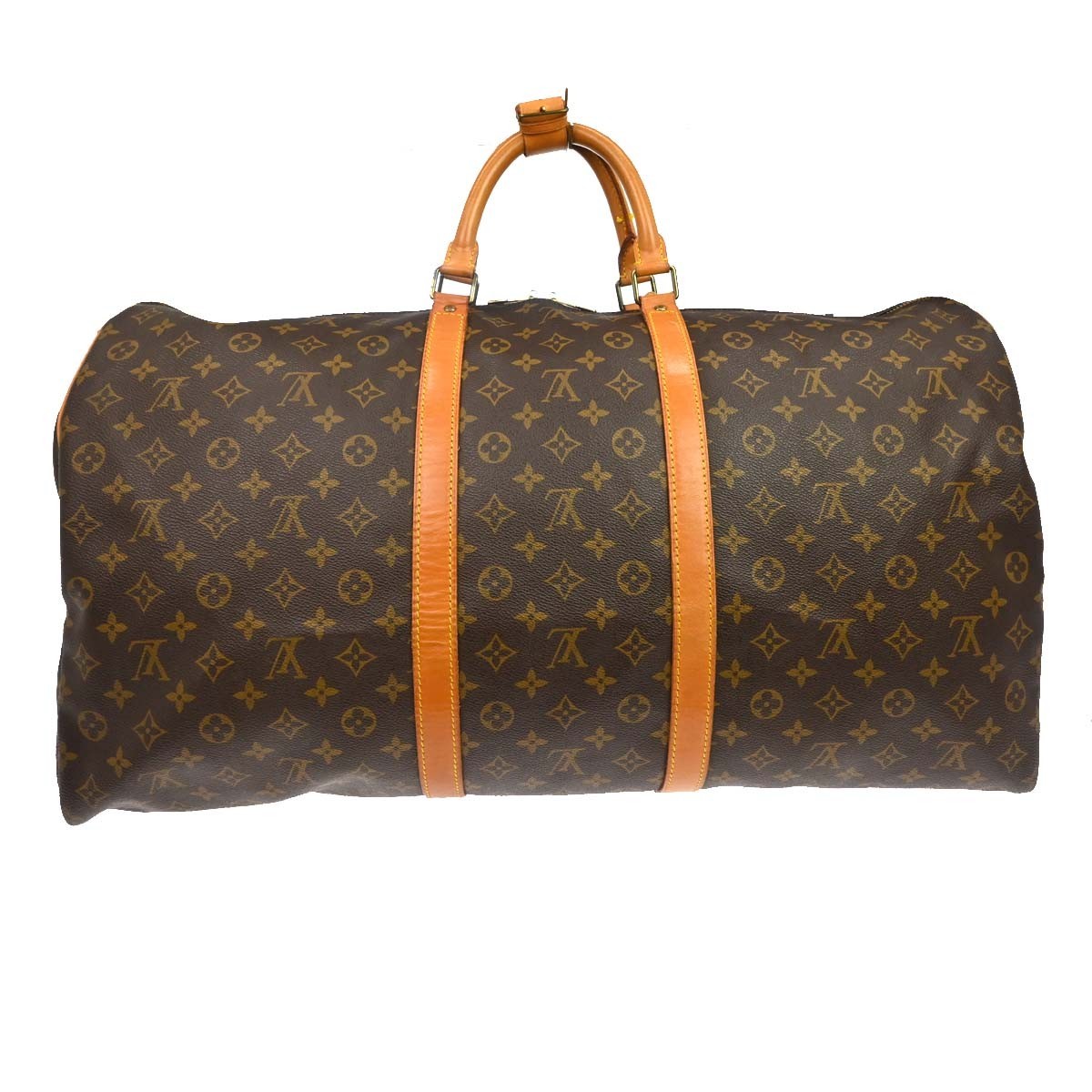 Louis Vuitton Keepall Bandouliere Bag Monogram Canvas, Brown, Canvas, Travel Bag