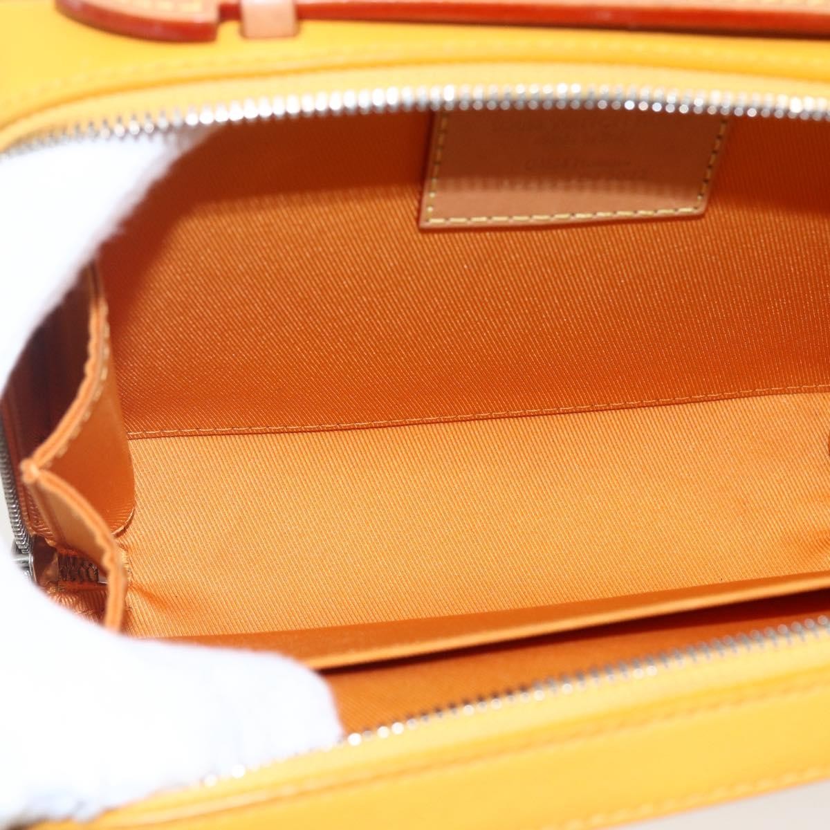 Louis Vuitton Handle Soft Trunk Bag Monogram Taurillon Leather, Yellow, Leather, Clutch