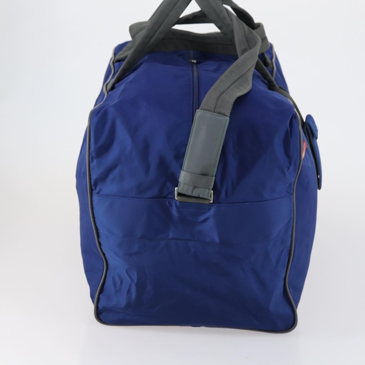Prada Convertible Weekender Bag Tessuto, BLUE, NYLON, Travel bag