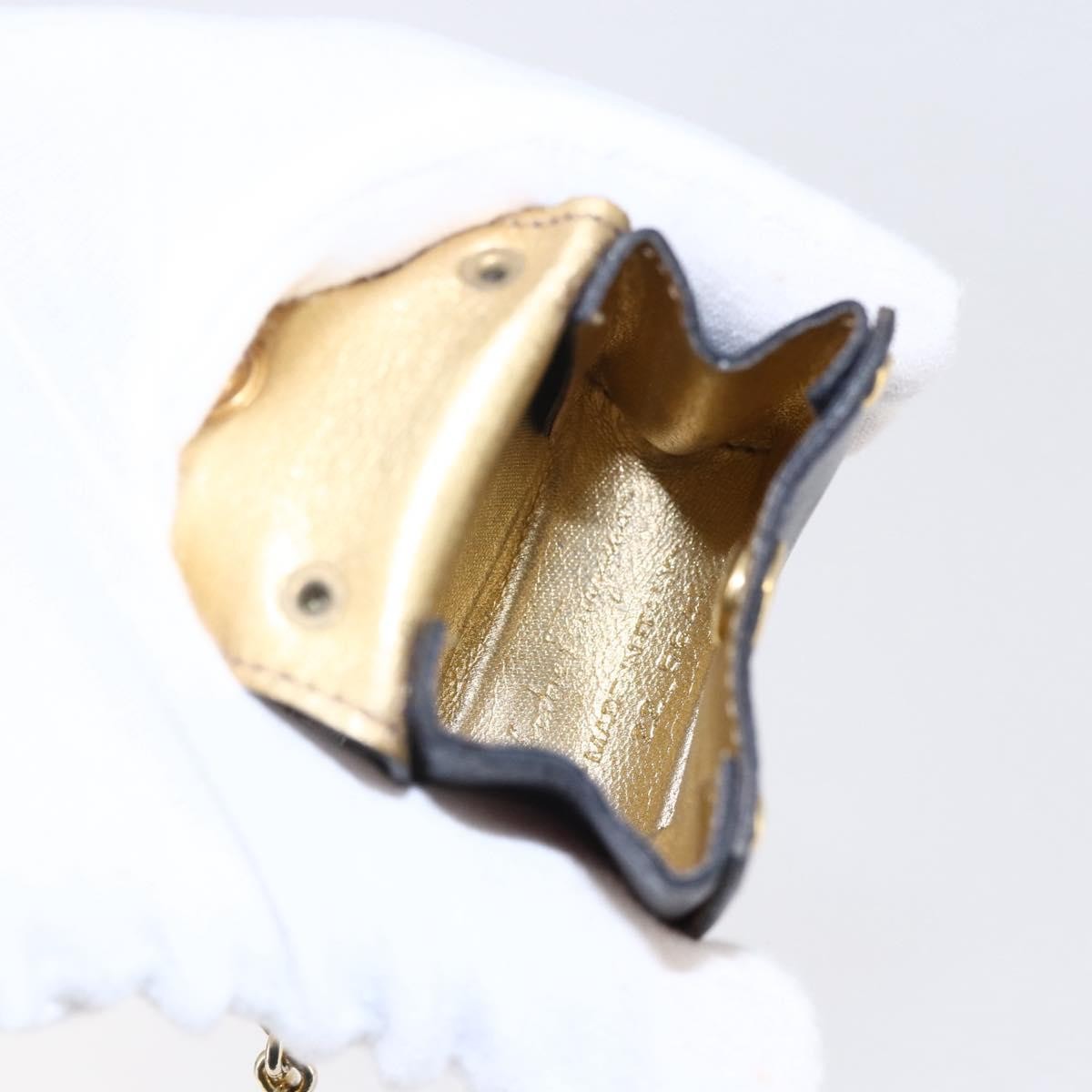 Salvatore Ferragamo Gancini Charm Convertible Shoulder Bag Leather, NAVY, LEATHER, Shoulder bag