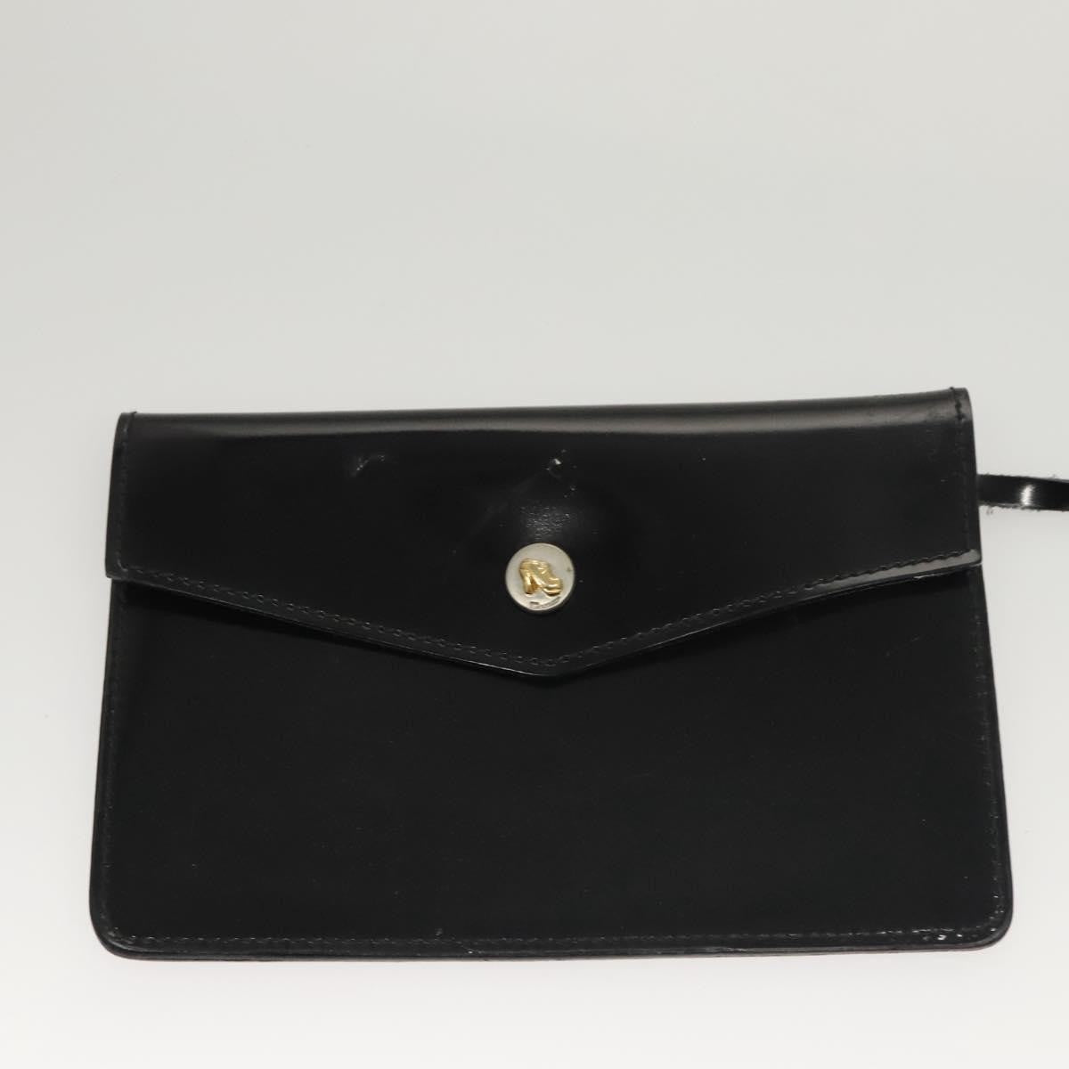 Salvatore Ferragamo Shopper Tote Patent Leather, BLACK, PATENT_LEATHER, Tote bag
