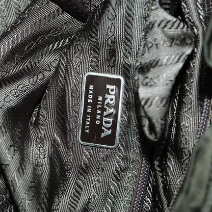 Prada Double Front Pocket Backpack Tessuto, KHAKI, NYLON, Backpack