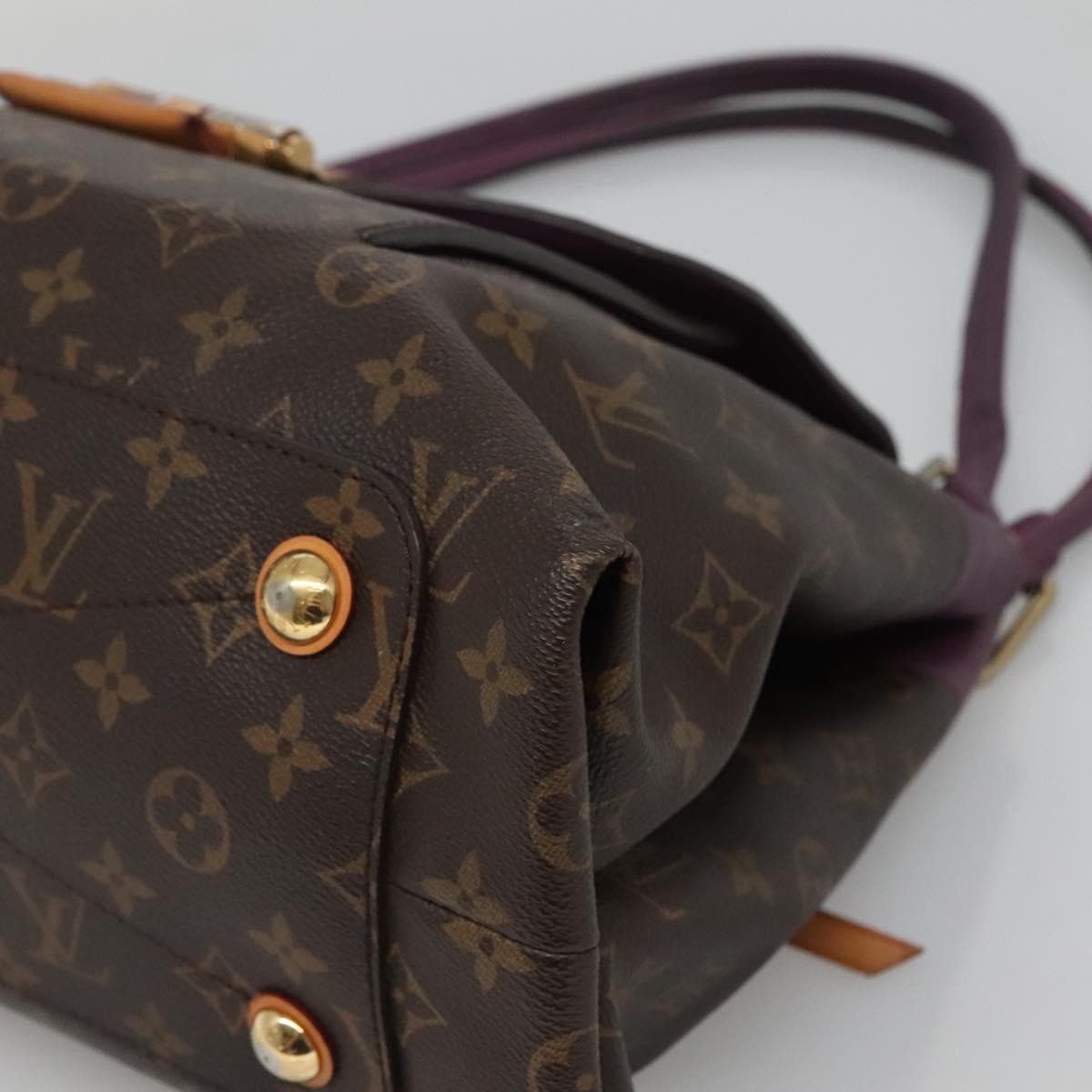 Louis Vuitton Olympe Handbag Monogram Canvas, BROWN, CANVAS, Shoulder bag