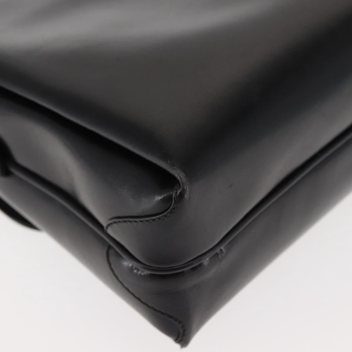 Gucci Vintage Shoulder Bag Leather, BLACK, LEATHER, Shoulder bag