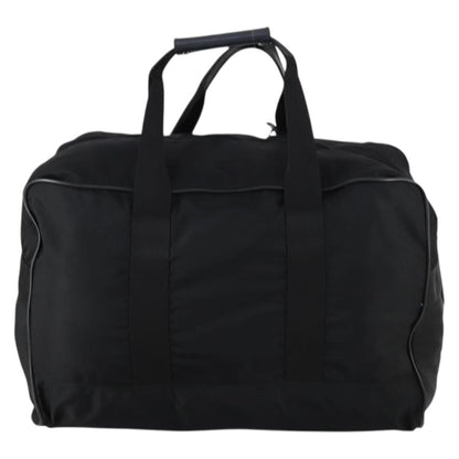 Prada Boston Bag Tessuto, BLACK, NYLON, Handbag