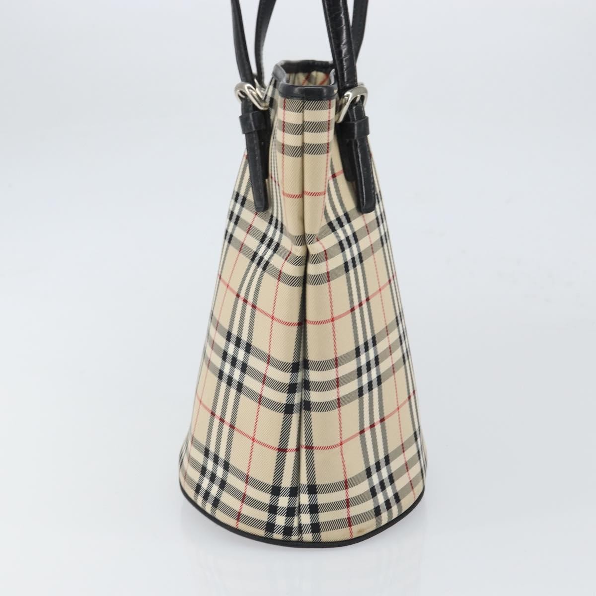Burberry Nova Check Tote Nylon, BEIGE, NYLON, Tote bag