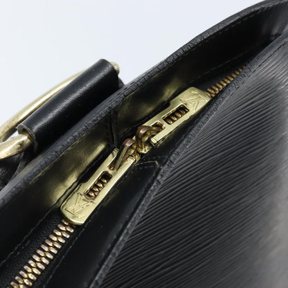 Louis Vuitton Gobelins Backpack Epi Leather, BLACK, LEATHER, Backpack