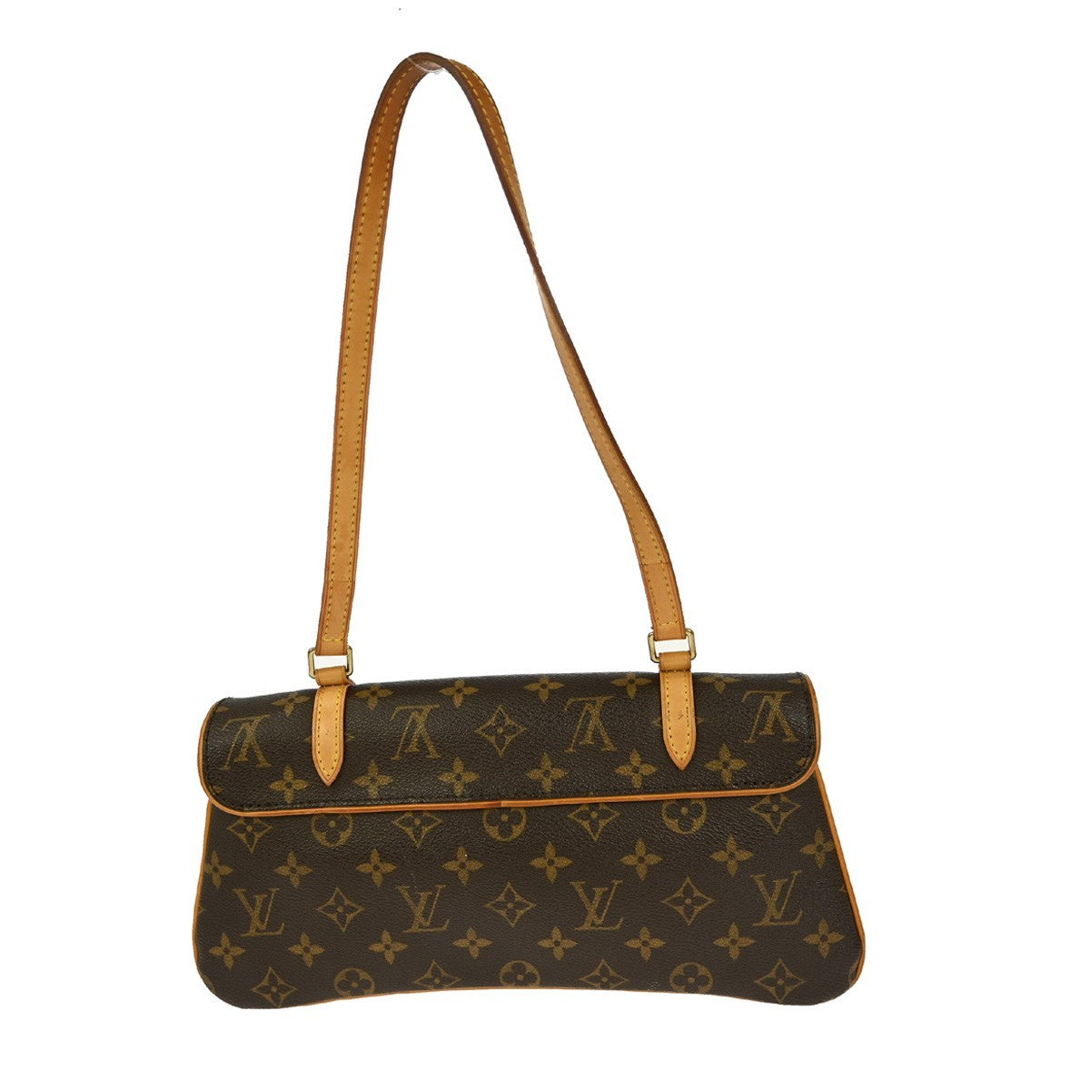 Louis Vuitton Marelle Shoulder Bag Monogram Canvas, BROWN, CANVAS, Shoulder bag