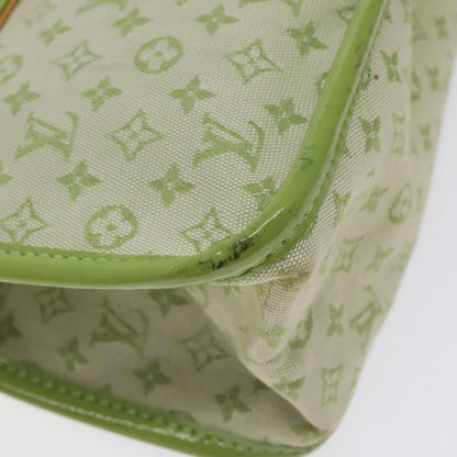 Louis Vuitton Kathleen Tote Mini Lin, GREEN, CANVAS, Handbag