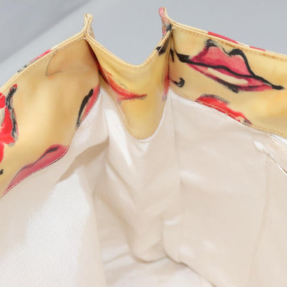 Chanel Vintage CC Chain Tote Printed patent leather, BEIGE, PATENT_LEATHER, Tote bag