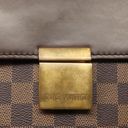 Louis Vuitton Altona Bag Damier, BROWN, CANVAS, Briefcase