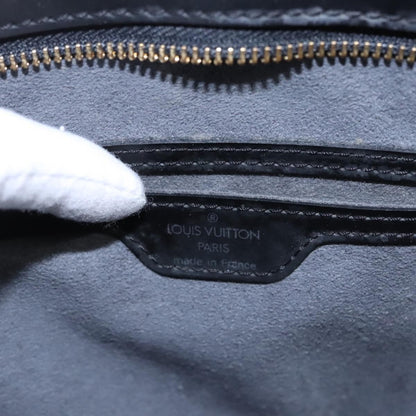 Louis Vuitton Saint Jacques Handbag Epi Leather, BLACK, LEATHER, Handbag