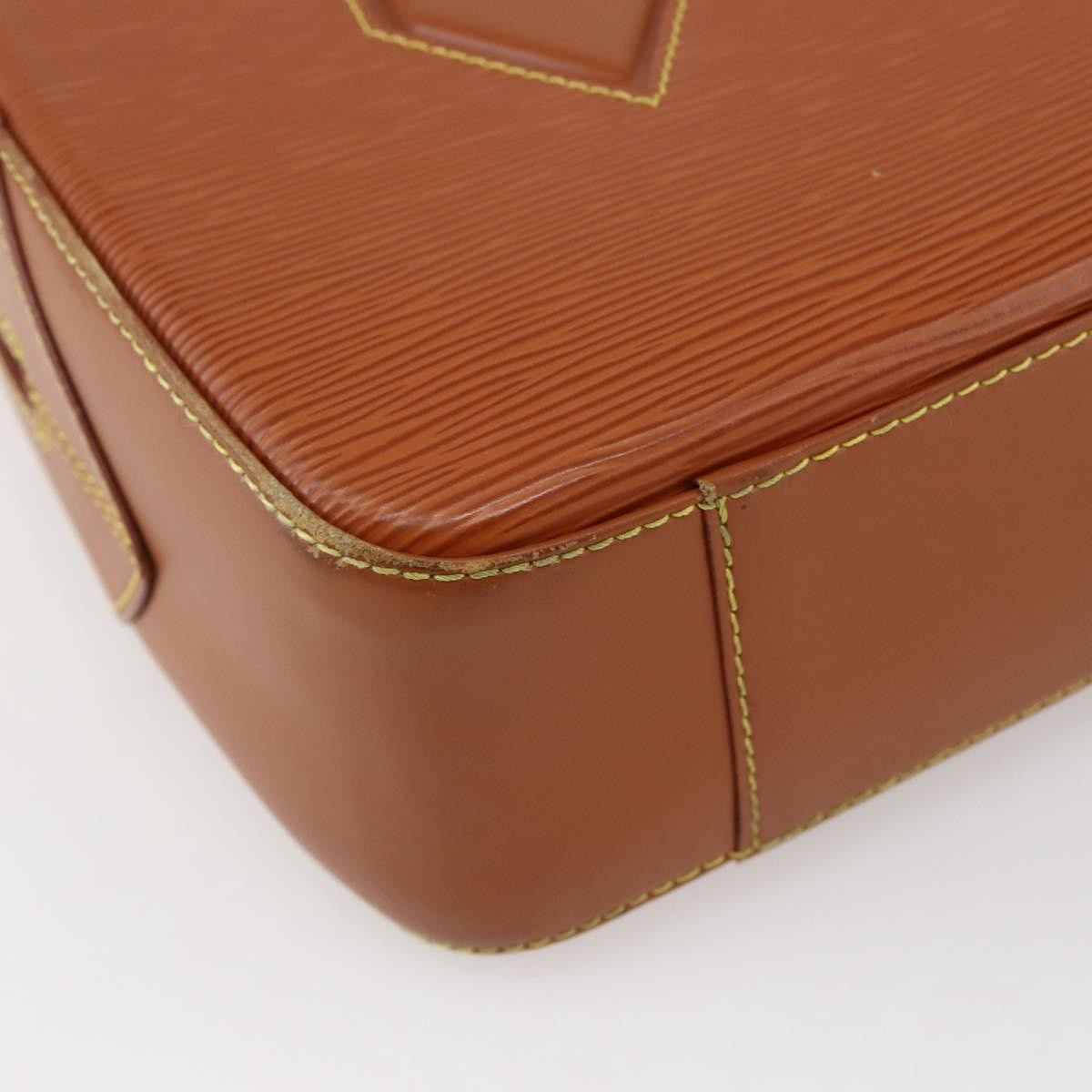 Louis Vuitton Voltaire Handbag Epi leather, BROWN, LEATHER, Handbag