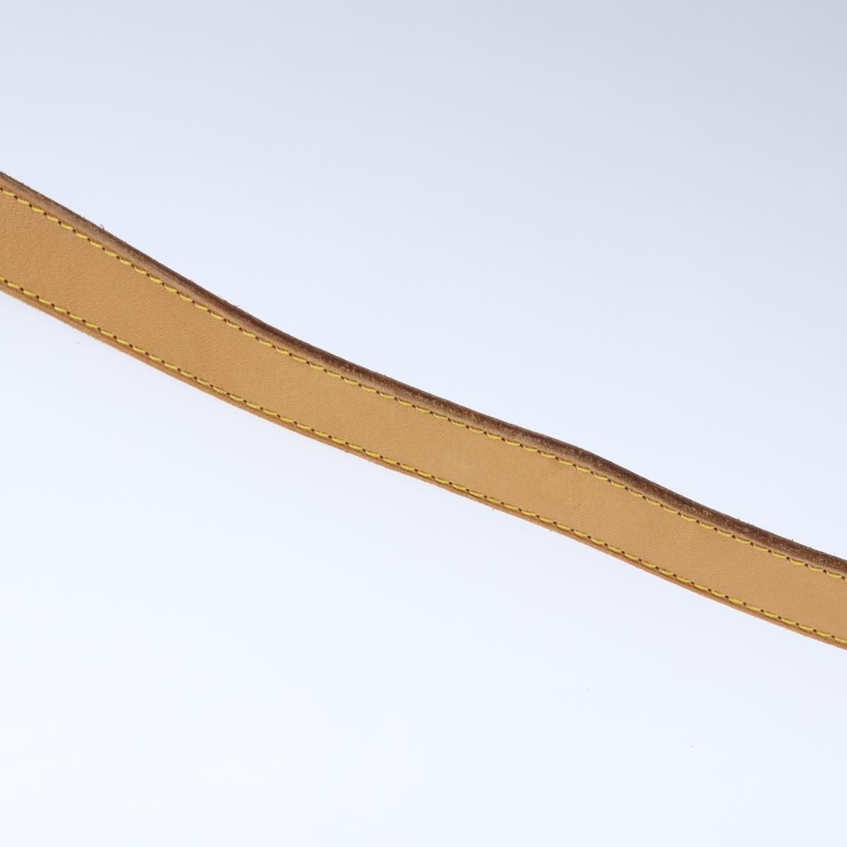 Louis Vuitton Adjustable Shoulder Strap Leather, BEIGE, LEATHER, Straps