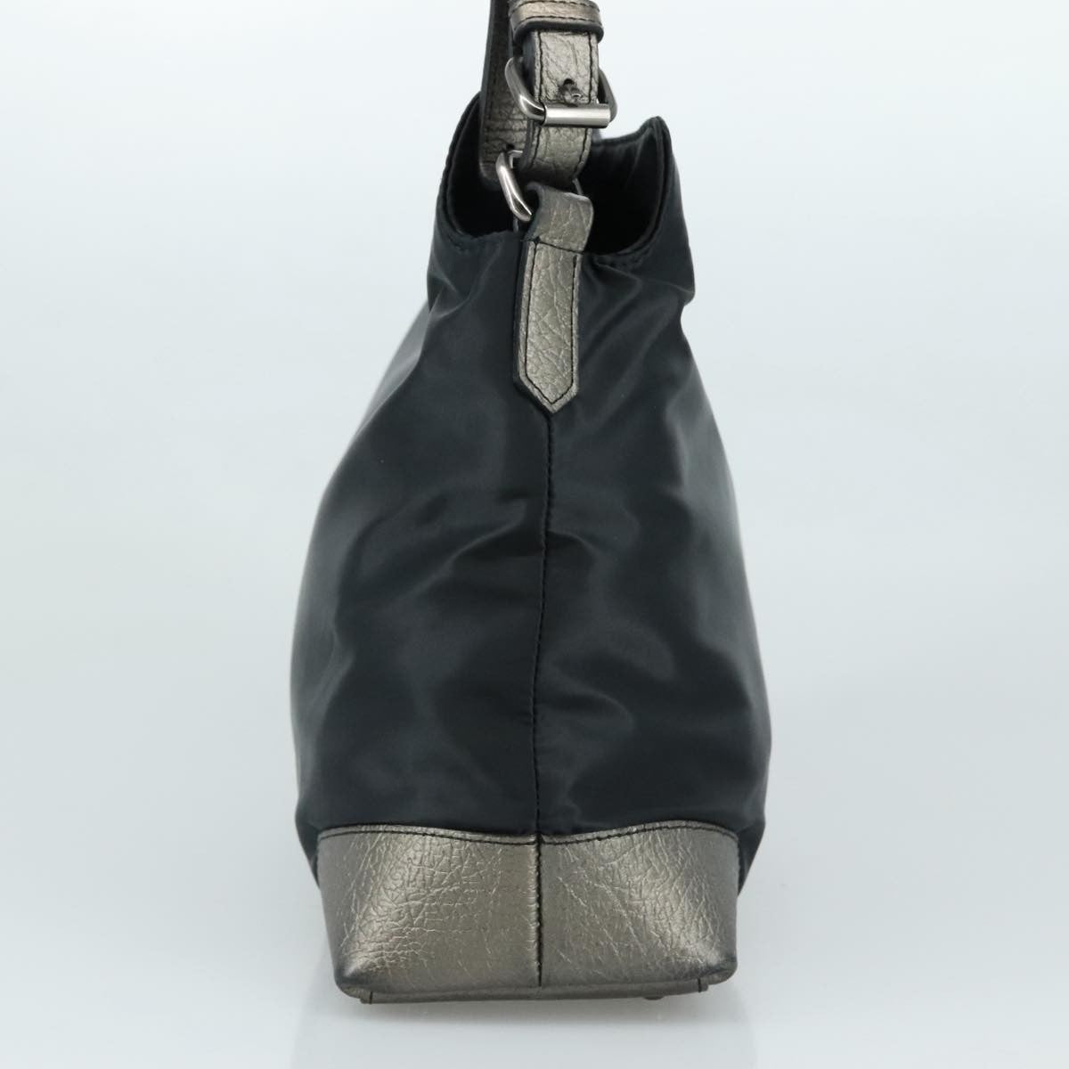 Burberry Vintage Shoulder Bag Nylon, BLACK, NYLON, Shoulder bag