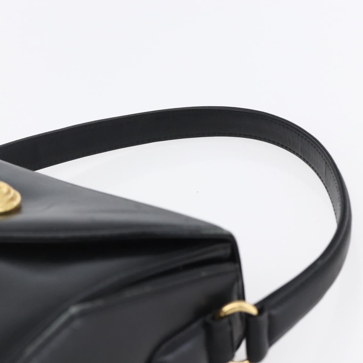 Givenchy Vintage Handbag Leather, BLACK, LEATHER, Handbag