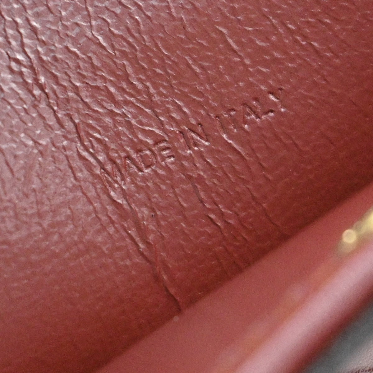 cartier Must de Cartier Shoulder Bag Leather, Red, Leather, Shoulder Bag