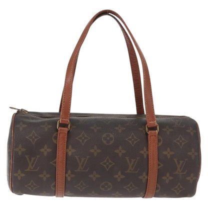 Louis Vuitton Papillon Handbag Monogram Canvas, BROWN, CANVAS, Handbag