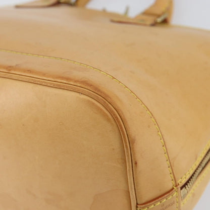 Louis Vuitton Alma Handbag Nomade Leather, BEIGE, LEATHER, Handbag