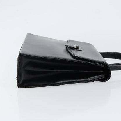 Givenchy Twist lock top handle bag Leather, BLACK, LEATHER, Handbag