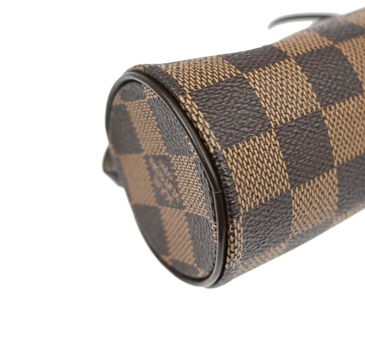 Louis Vuitton Papillon Pochette Damier, BROWN, CANVAS, Clutche & pouche