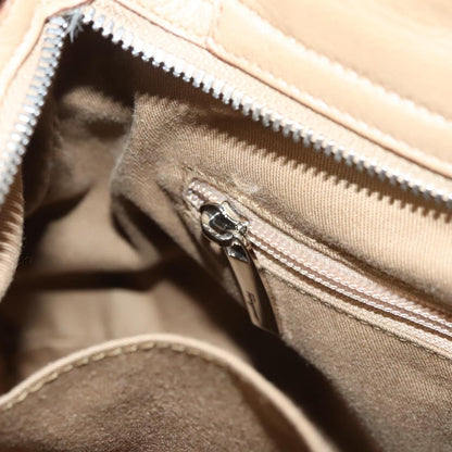 Salvatore Ferragamo Marisa Satchel Leather, BEIGE, LEATHER, Handbag