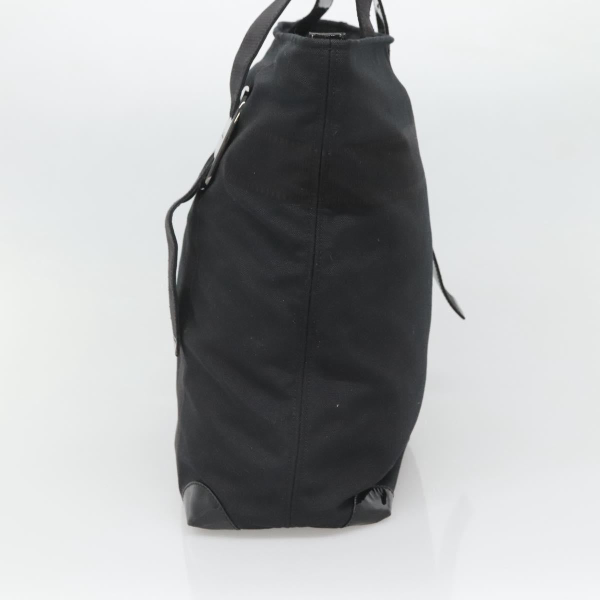 Salvatore Ferragamo Vala tote Canvas, BLACK, CANVAS, Tote bag