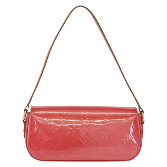 Louis Vuitton Malibu Street Handbag Monogram Vernis, RED, PATENT_LEATHER, Shoulder bag