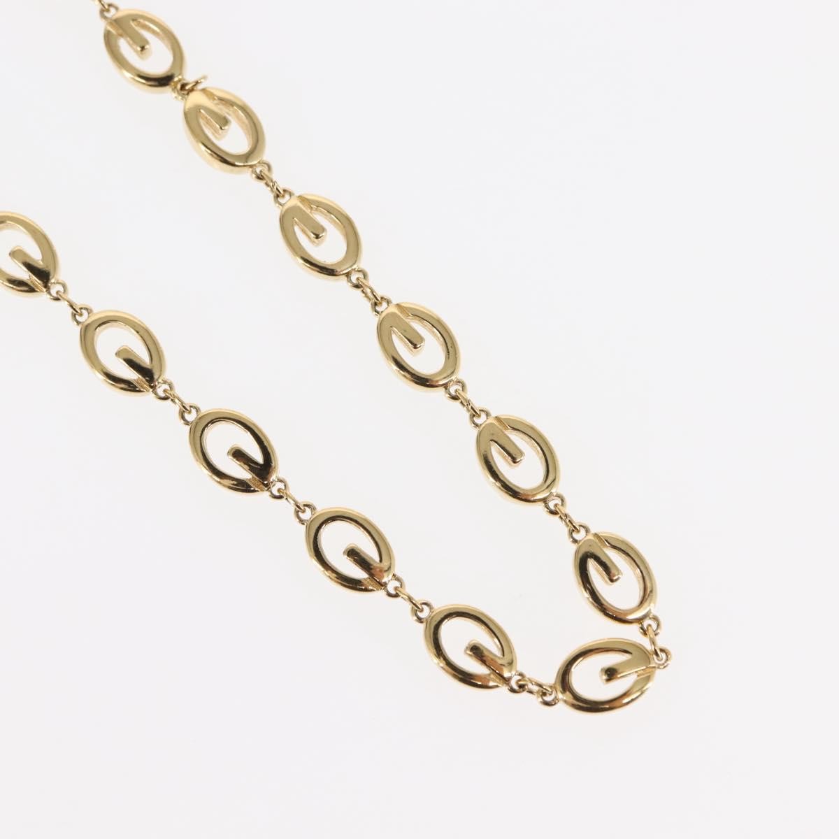 Givenchy Rounded G Link Choker Necklace Metal, GOLD, METAL, Necklace