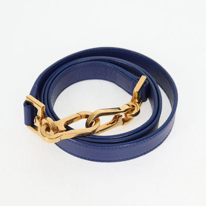 Saint Laurent Muse Two Bag Leather with Canvas, BLUE, LEATHER, Handbag