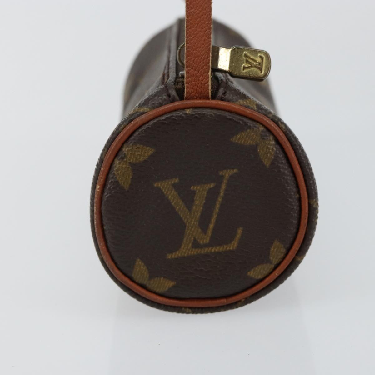 Louis Vuitton Papillon Pochette Monogram Canvas, BROWN, CANVAS, Clutche & pouche