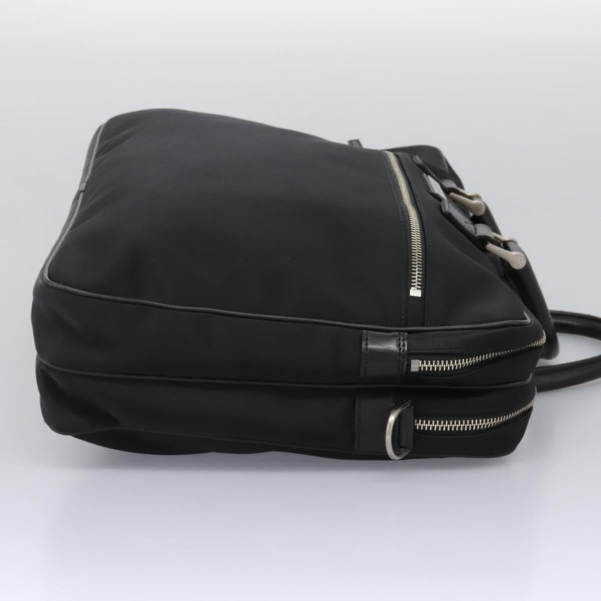 Burberry Black Label Business Bag Nylon, BLACK, NYLON, Briefcase