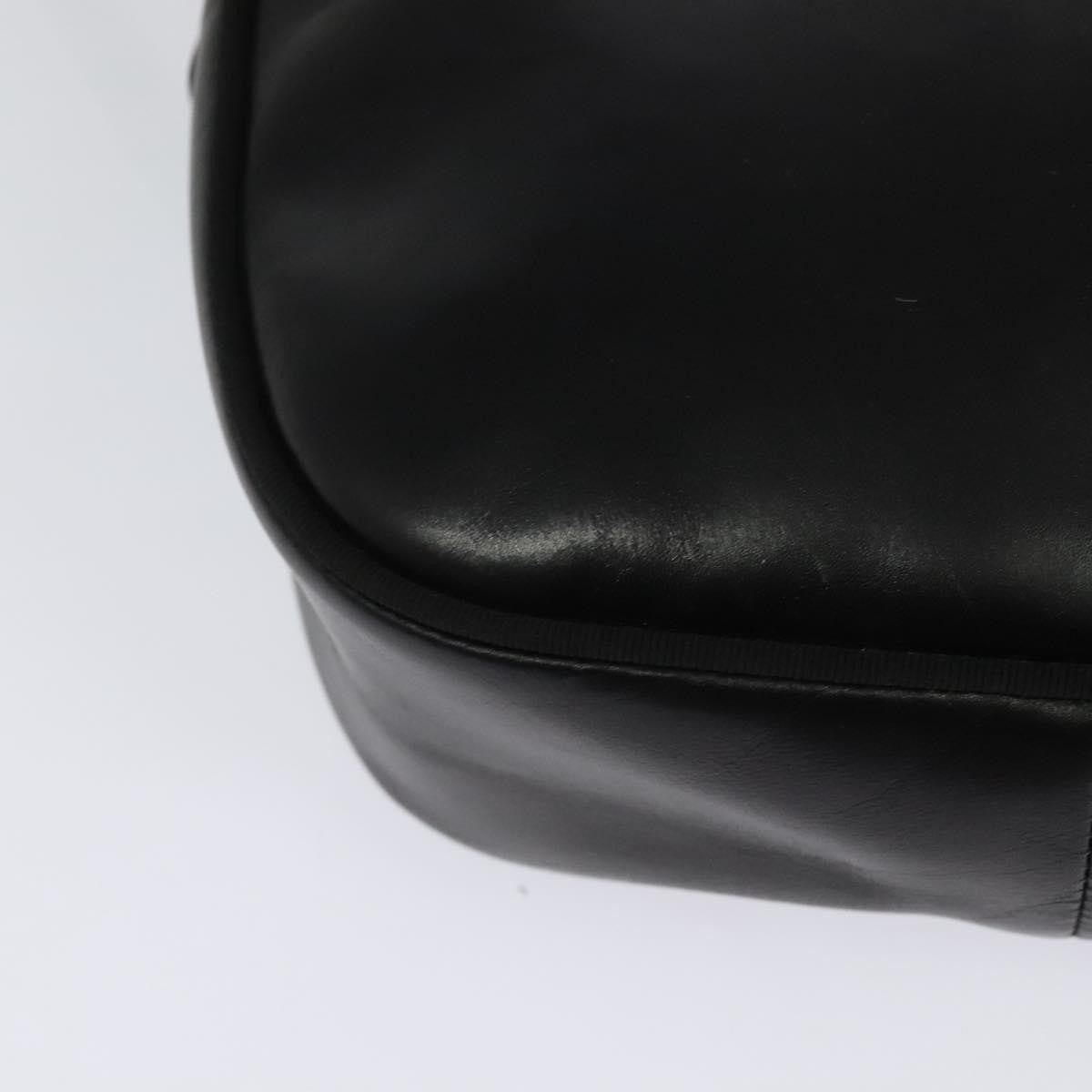 Salvatore Ferragamo Vala Shoulder Bag Leather, BLACK, LEATHER, Shoulder bag