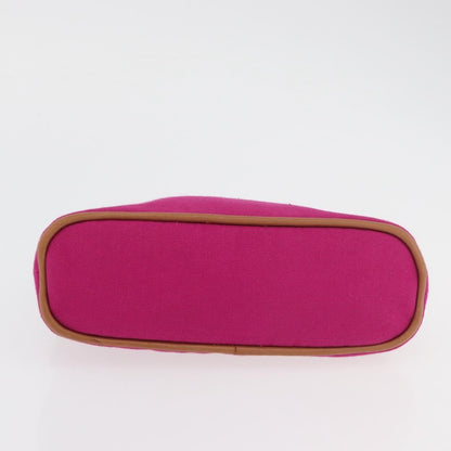 Hermes Bolide Travel Pouch Canvas, Pink, Canvas, Clutch