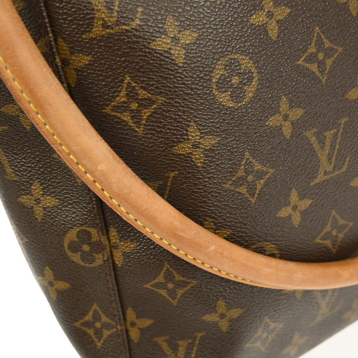 Louis Vuitton Looping Handbag Monogram Canvas, BROWN, CANVAS, Shoulder bag