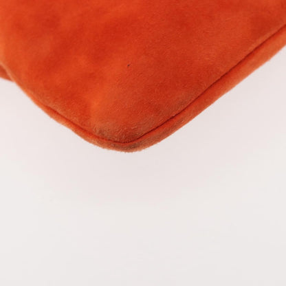 Bottega Veneta Hobo Suede, ORANGE, SUEDE, Handbag