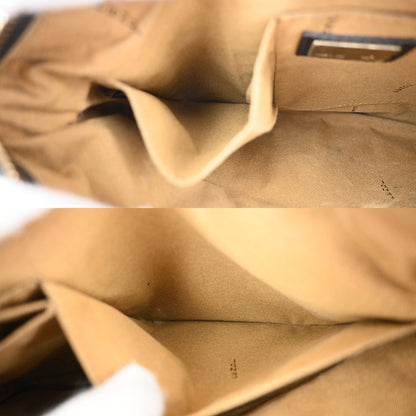 Fendi Chef Zip Crossbody Bag Zucca Canvas, BROWN, CANVAS, Shoulder bag