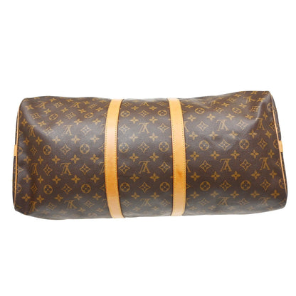 Louis Vuitton Keepall Bandouliere Bag Monogram Canvas, Brown, Canvas, Travel Bag