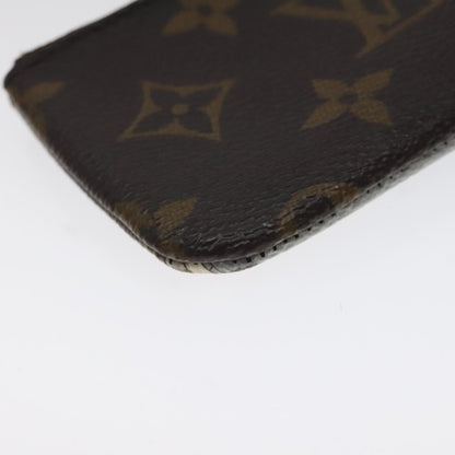 Louis Vuitton Pochette Clés Monogram Vivienne, BROWN, CANVAS, Wallets