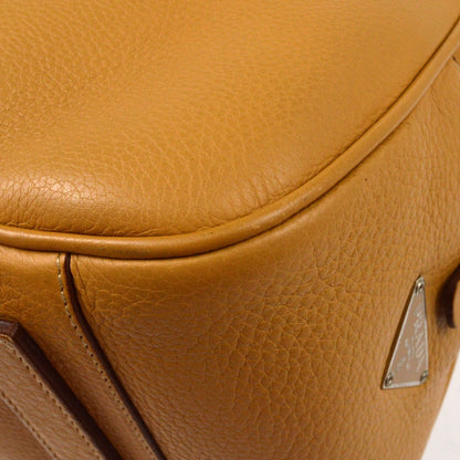 Prada Bowler Bag Saffiano Leather, BEIGE, LEATHER, Handbag