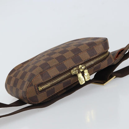 Louis Vuitton Geronimos Waist Bag Damier, BROWN, CANVAS, Shoulder bag