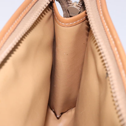 Celine Macadam Pochette Classic, BROWN, LEATHER, Clutche & pouche