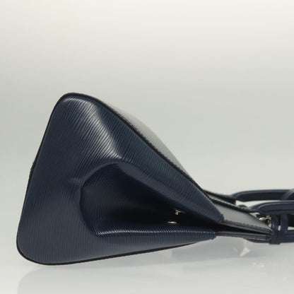 Louis Vuitton Marly Handbag Epi Leather, NAVY, LEATHER, Handbag