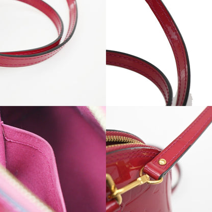 Louis Vuitton Alma Handbag Monogram Vernis, PINK, PATENT_LEATHER, Handbag